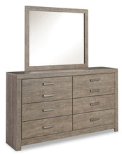 Load image into Gallery viewer, Culverbach Full Panel Bed with Mirrored Dresser
