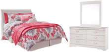 Load image into Gallery viewer, Anarasia Full Sleigh Headboard with Mirrored Dresser
