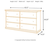 Load image into Gallery viewer, Maribel Full Panel Headboard with Dresser
