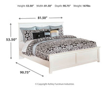 Load image into Gallery viewer, Bostwick Shoals Full Panel Bed with Mirrored Dresser, Chest and 2 Nightstands
