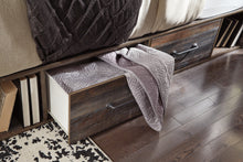 Load image into Gallery viewer, Drystan King Panel Bed with 2 Storage Drawers with Mirrored Dresser and 2 Nightstands
