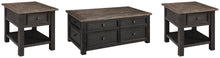 Load image into Gallery viewer, Tyler Creek Coffee Table with 2 End Tables
