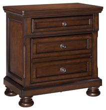 Load image into Gallery viewer, Porter Queen Panel Bed with Mirrored Dresser, Chest and 2 Nightstands
