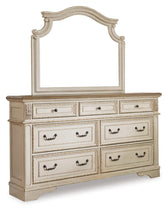 Load image into Gallery viewer, Realyn King Sleigh Bed with Mirrored Dresser, Chest and Nightstand
