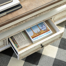 Load image into Gallery viewer, Realyn Coffee Table with 2 End Tables
