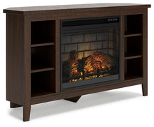 Load image into Gallery viewer, Ashley Express - Camiburg Corner TV Stand with Electric Fireplace
