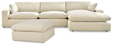 Load image into Gallery viewer, Elyza 3-Piece Sectional with Ottoman
