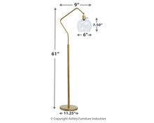 Load image into Gallery viewer, Ashley Express - Marilee Metal Floor Lamp (1/CN)
