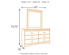 Load image into Gallery viewer, Huey Vineyard Queen Sleigh Headboard with Mirrored Dresser
