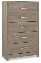 Load image into Gallery viewer, Culverbach Queen Panel Bed with Mirrored Dresser, Chest and 2 Nightstands
