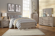 Load image into Gallery viewer, Culverbach Queen Panel Bed with Mirrored Dresser, Chest and 2 Nightstands

