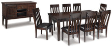 Load image into Gallery viewer, Haddigan Dining Table and 8 Chairs with Storage
