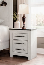 Load image into Gallery viewer, Schoenberg Queen Panel Bed with Mirrored Dresser, Chest and 2 Nightstands
