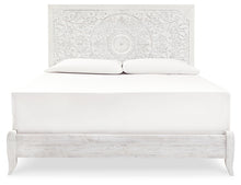 Load image into Gallery viewer, Paxberry King Panel Bed with Mirrored Dresser, Chest and 2 Nightstands
