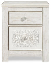 Load image into Gallery viewer, Paxberry King Panel Bed with Mirrored Dresser, Chest and 2 Nightstands

