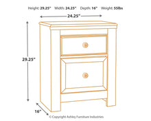Load image into Gallery viewer, Paxberry King Panel Bed with Mirrored Dresser, Chest and 2 Nightstands
