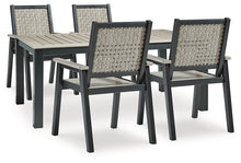 Load image into Gallery viewer, Mount Valley Outdoor Dining Table and 4 Chairs

