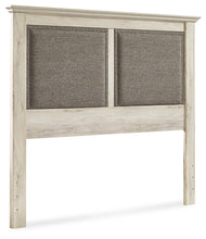 Load image into Gallery viewer, Cambeck King/California King Upholstered Panel Headboard with Dresser
