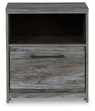 Load image into Gallery viewer, Baystorm King Panel Bed with Mirrored Dresser, Chest and 2 Nightstands
