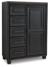 Load image into Gallery viewer, Foyland Queen Panel Storage Bed with Mirrored Dresser, Chest and Nightstand
