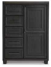 Load image into Gallery viewer, Foyland Queen Panel Storage Bed with Mirrored Dresser, Chest and Nightstand
