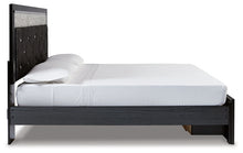 Load image into Gallery viewer, Kaydell King Upholstered Panel Storage Platform Bed with Mirrored Dresser
