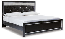 Load image into Gallery viewer, Kaydell King Upholstered Panel Platform Bed with Mirrored Dresser, Chest and Nightstand
