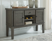 Load image into Gallery viewer, Hallanden Dining Table and 6 Chairs with Storage

