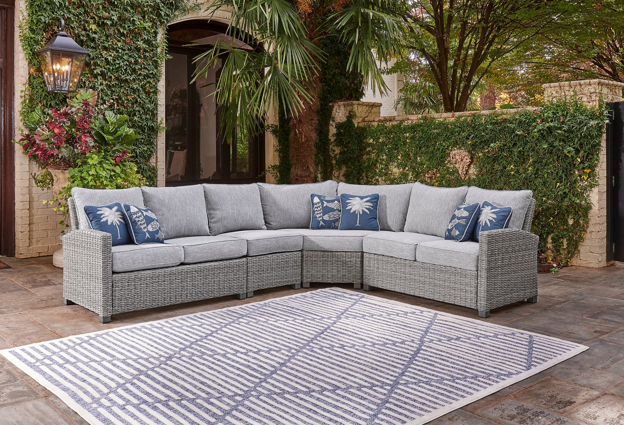 4 piece outdoor sectional online