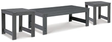 Load image into Gallery viewer, Ashley Express - Amora Outdoor Coffee Table with 2 End Tables
