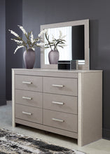 Load image into Gallery viewer, Surancha Queen Poster Bed with Mirrored Dresser, Chest and 2 Nightstands
