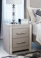 Load image into Gallery viewer, Surancha Full Panel Bed with Mirrored Dresser, Chest and 2 Nightstands

