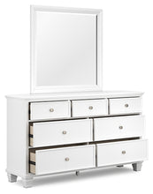 Load image into Gallery viewer, Fortman Full Panel Bed with Mirrored Dresser and Chest

