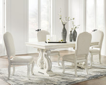 Load image into Gallery viewer, Arlendyne Dining Table and 4 Chairs with Storage
